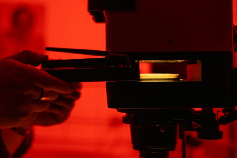 Person Holding Black Camera Lens